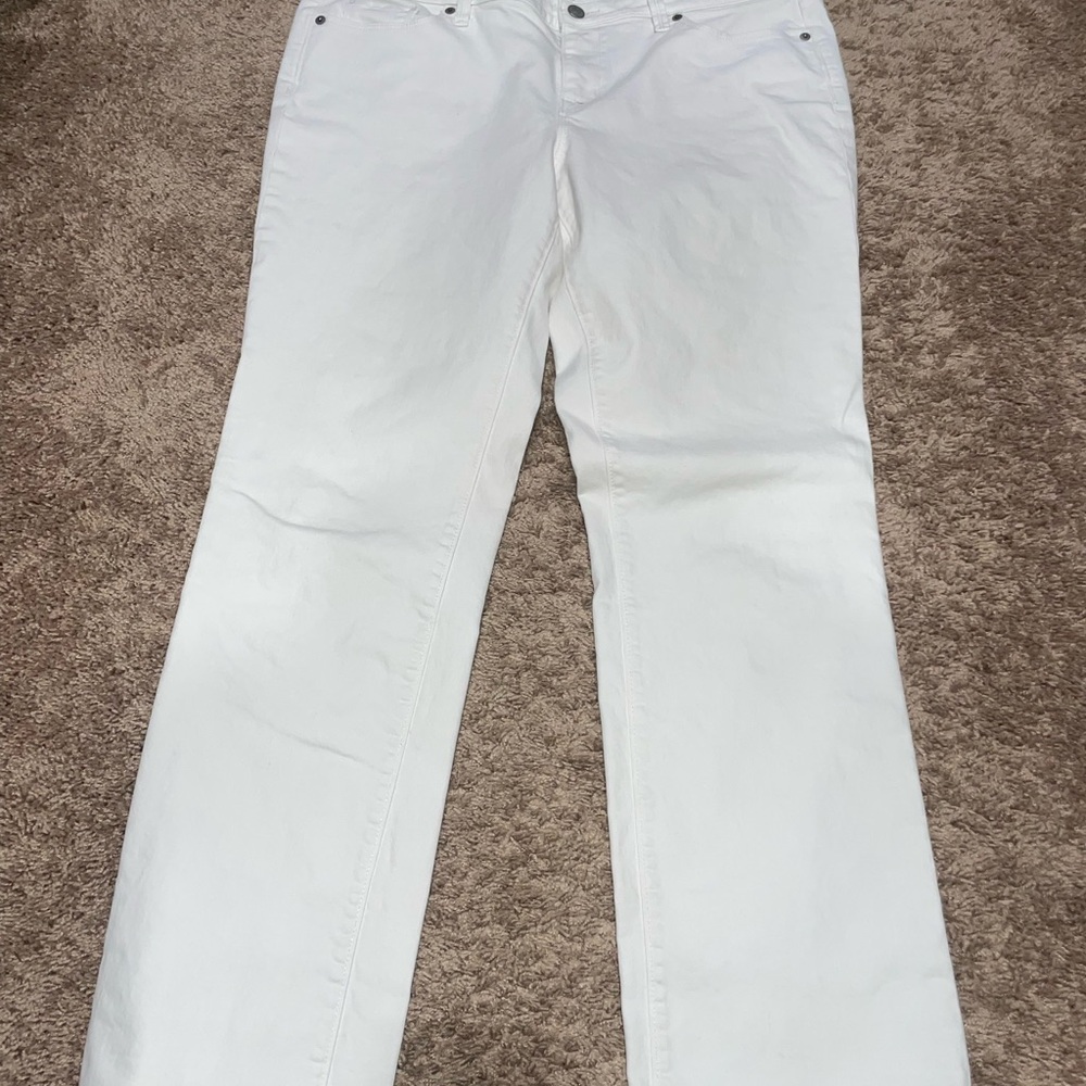 Women's White Jeans